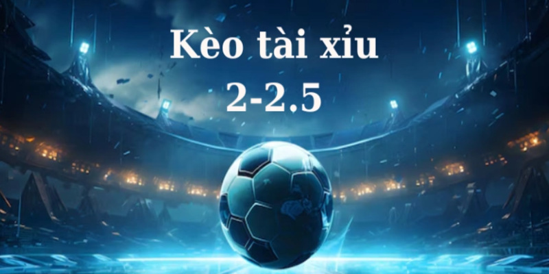 Kèo cược tài xỉu 2-2.5 trái trên New88